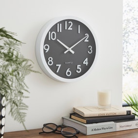 3D Numbers Wall Clock 3D Numbers Wall Clock