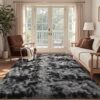 6x9 Ft Large Shag Rugs for Living Room Decor, Tie-Dyed Ultra Soft Fluffy Furry Area Rugs for Bedroom Indoor Floor, Aesthetic Carpet for Kids Home...