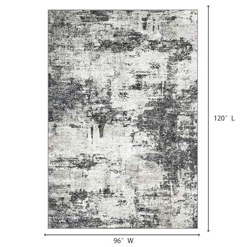 8x10 Area Rugs for Living Room: Abstract Washable Rug with Anti-Slip Backing Non-Shedding Stain-Resistant Soft Modern Large Carpet for Bedroom... 8x10 Area Rugs for Living Room: Abstract Washable Rug with Anti-Slip Backing Non-Shedding Stain-Resistant Soft Modern Large Carpet for Bedroom...