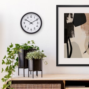 Acctim Elstow Retro Quartz Wall Clock Acctim Elstow Retro Quartz Wall Clock
