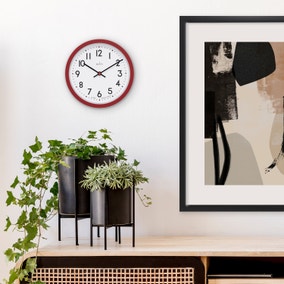 Acctim Elstow Retro Quartz Wall Clock
