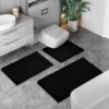 Bathroom Rugs Set 2 Piece Thick Chenille Bath Mats,Soft Quick Dry Bathroom Mats Plush Absorbent Bath Rugs With Non-Slip Pvc Backing, Rug for...