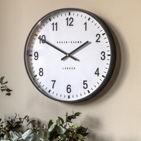 Cedar & Sage Cambridge Round Wall Clock Cedar & Sage Cambridge Round Wall Clock