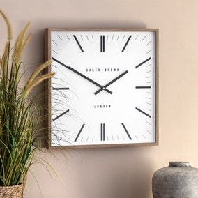 Cedar & Sage Penhurst Square Wall Clock
