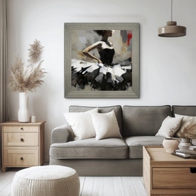 Cedar & Sage Poise Framed Canvas