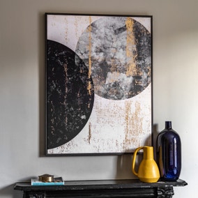 Cedar & Sage Set of 2 Orbit Framed Canvases