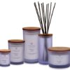 Chesapeake Bay Candle Medium Jar Scented Candle Serenity + Calm (Lavender Thyme) Home Décor Orange Gifting Idea Burn Time of 50 Hours