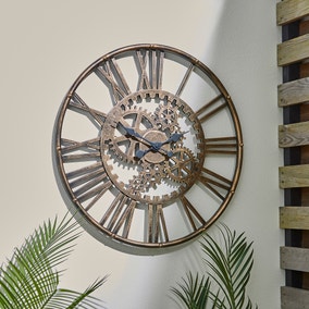 Cogs Indoor Outdoor Wall Clock Cogs Indoor Outdoor Wall Clock