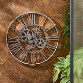 Cogs Indoor Outdoor Wall Clock Cogs Indoor Outdoor Wall Clock