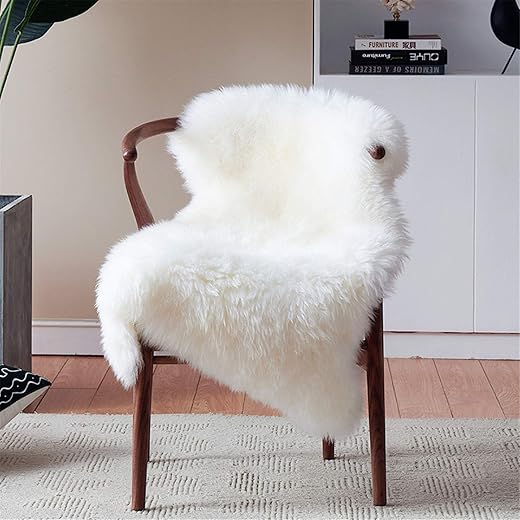 duduta Small White Faux Sheepskin Throw Rug 2x3 ft, Fluffy Shag Fur Chair Cover Washable duduta Small White Faux Sheepskin Throw Rug 2x3 ft, Fluffy Shag Fur Chair Cover Washable