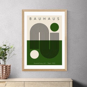 East End Prints Green Geometric Bauhaus by Luxe Poster Co East End Prints Green Geometric Bauhaus by Luxe Poster Co