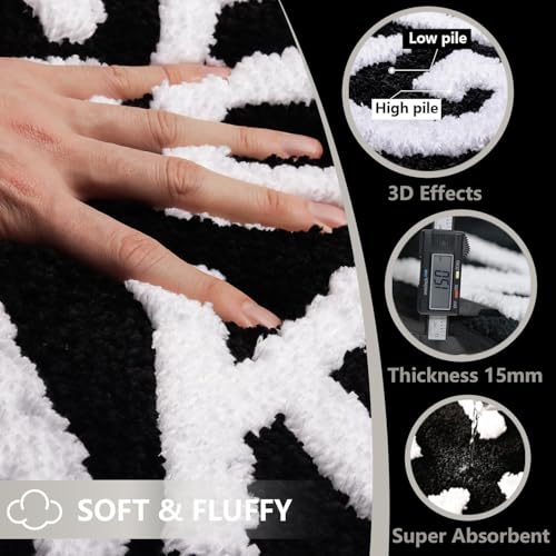 Get Naked Bath Mat Cute Bathroom Rugs 16" x 24" Non Slip Absorbent Black Bath Rug for Bathroom Floor and Shower Funny Decor for Apartment, Machine... Get Naked Bath Mat Cute Bathroom Rugs 16" x 24" Non Slip Absorbent Black Bath Rug for Bathroom Floor and Shower Funny Decor for Apartment, Machine...