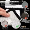 Get Naked Bath Mat Cute Bathroom Rugs 16" x 24" Non Slip Absorbent Black Bath Rug for Bathroom Floor and Shower Funny Decor for Apartment, Machine...