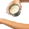 KAMA SUTRA Ignite Massage Candle - Coconut Oil and Soy Based - Island Passion Berry, 6 oz Candle Melts into a Warm Massage Oil, Couples Massage,...