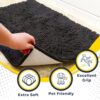 Muddy Mat® Original Dog Door Mat for Muddy Paws, Super Absorbent Microfiber, Non-Slip Washable Pet Rug, Quick Dry Chenille Entryway Carpet, Machine...