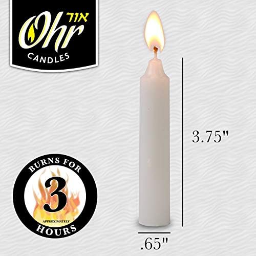Ner Mitzvah Shabbat Candles - Traditional Shabbos Candles - 3 Hr. - 72 Ct. Ner Mitzvah Shabbat Candles - Traditional Shabbos Candles - 3 Hr. - 72 Ct.
