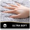 OLANLY Bathroom Rugs 24x16, Extra Soft and Absorbent Microfiber Bath Mat, Non-Slip, Machine Washable, Quick Dry Shaggy Bath Carpet, Suitable for...