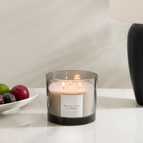 Plum and Patchouli Multi Wick Candle
