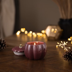 Pumpkin Ceramic Candle Pumpkin Ceramic Candle