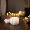 Pumpkin Ceramic Candle