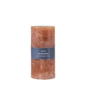 Rustic Pillar Candle Rustic Pillar Candle