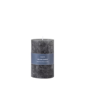 Rustic Pillar Candle