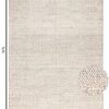 S & L Homes Jute Cotton Hand Woven Natural Farmhouse Area Rug for Living Room - Rustic Vintage Bohemian Décor - (8' x 10' Natural)