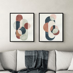 Set of 2 Loops Bounds Framed Prints
