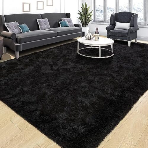 Tepook Super Soft Fluffy Rug for Bedroom, Modern Shaggy Rug Fuzzy Kids Rug for Living Room, Plush Indoor Nursery Home Decor Rug with Non-Slip...