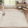 Valenrug Washable Rugs 5x7 - Stain Resistant 5x7 Area Rugs for Living Room, Non Slip Backing Printed Rugs for Bedroom, Folable Machine Washable...