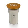 WoodWick Large Hourglass Fireside Candle Premium Soy Blend Wax Crackles as it burns Perfect for Gifting