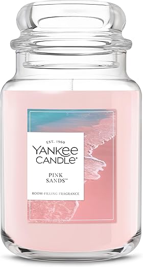 Yankee Candle Large Jar Scented Candle with up to 150 Hour Burn Time, Premium Plant Wax Blend for Consistent Burn, 22 oz Jar Candle with Room...