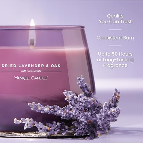 Yankee Candle Studio Scented Candle with up to 50 Hour Burn Time, Premium Plant Wax Blend for Consistent Burn, 10 oz Jar Candle with Room Filling... Yankee Candle Studio Scented Candle with up to 50 Hour Burn Time, Premium Plant Wax Blend for Consistent Burn, 10 oz Jar Candle with Room Filling...