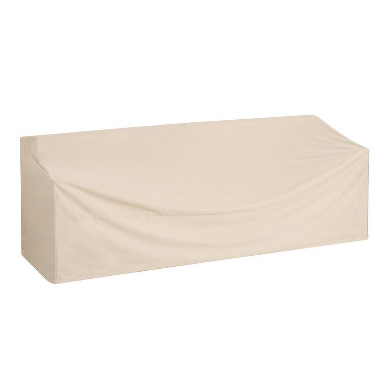 Tan Universal Outdoor Sofa Cover