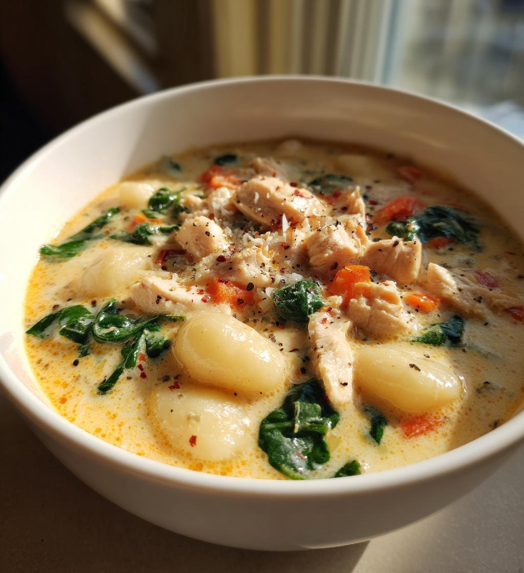 Creamy Chicken Gnocchi Soup: The Best Comfort Food Recipe