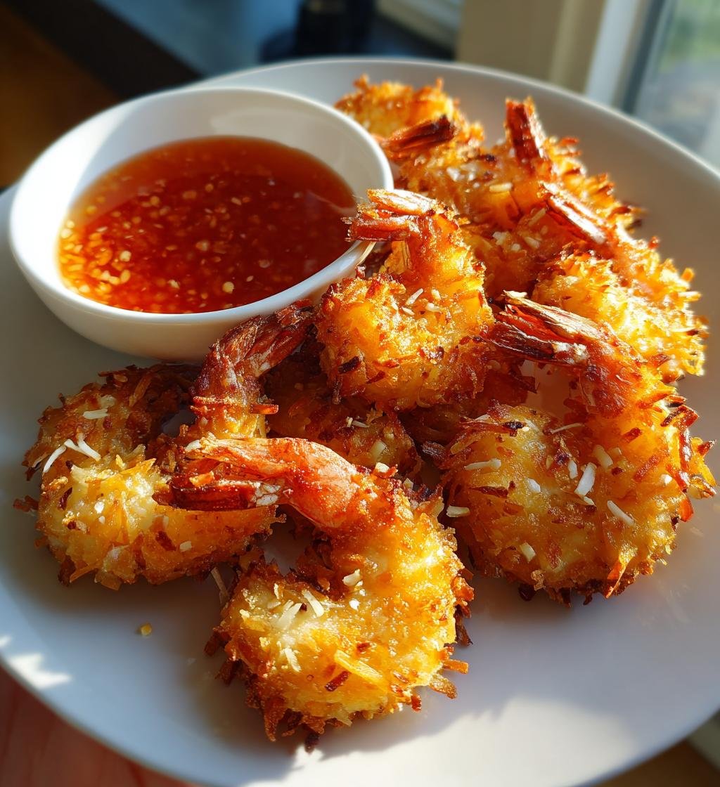 Air Fryer Coconut Shrimp Recipe - Crispy & Deliciously Easy