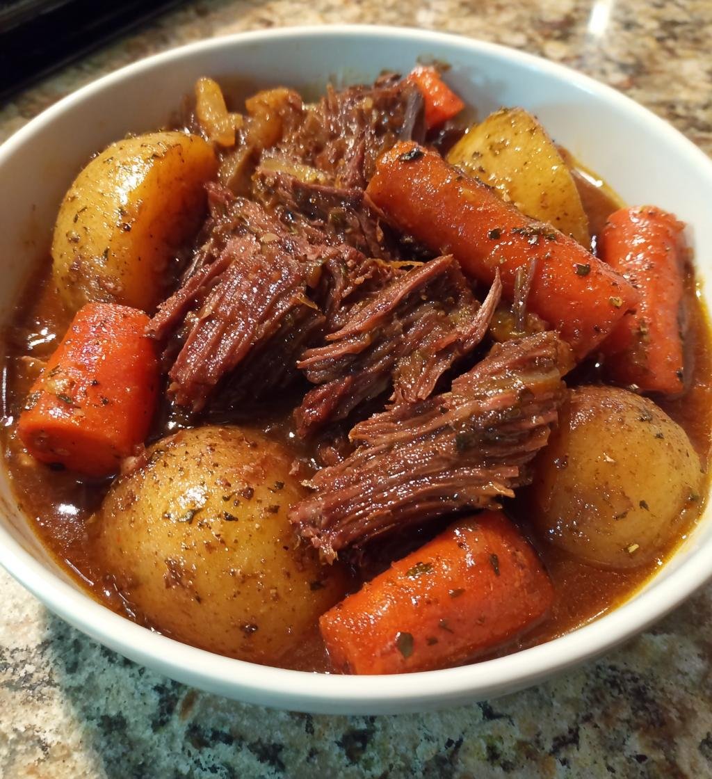 Slow Cooker Pot Roast Recipe: The Best Juicy Comfort Food