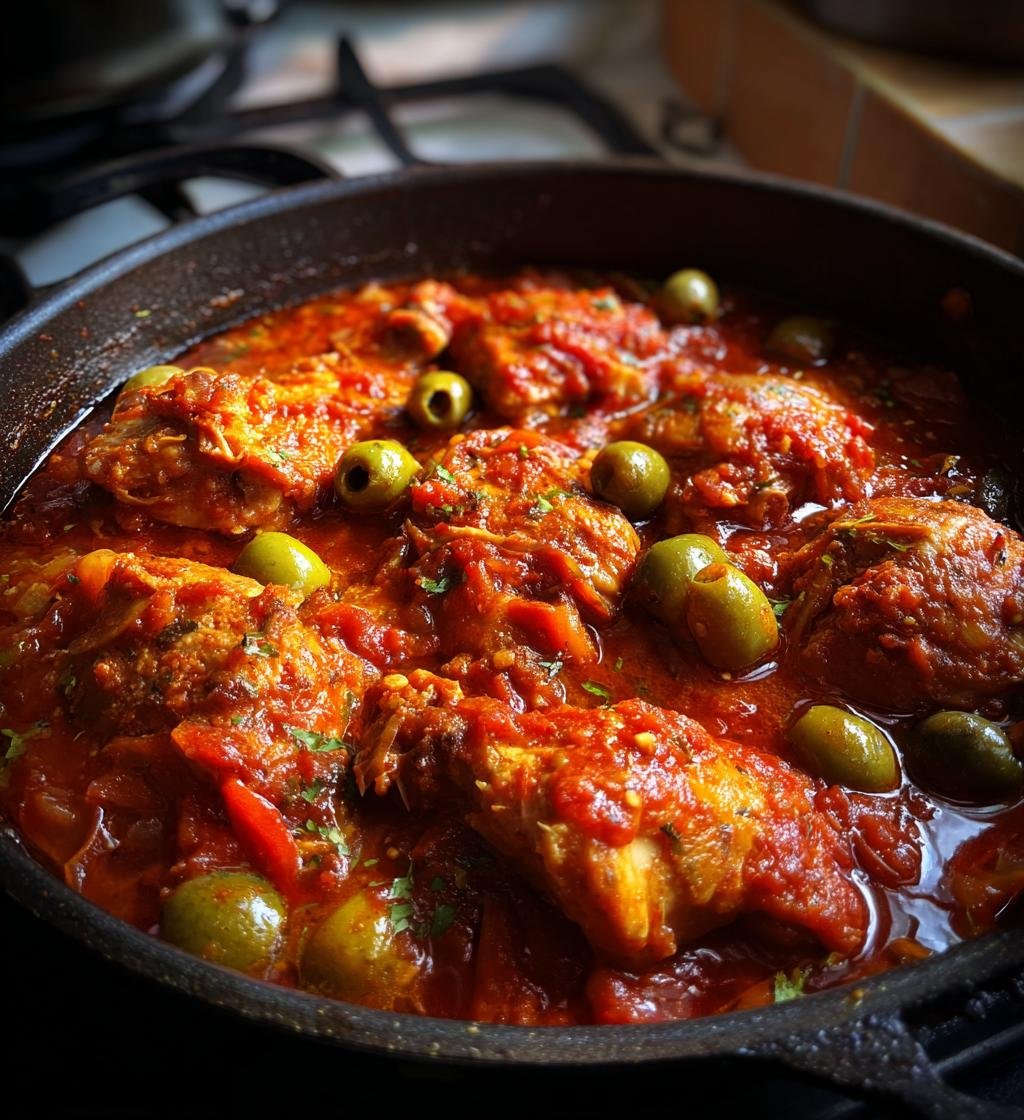 Easy Chicken Cacciatore Recipe - Delicious Italian Comfort Food - step by step
