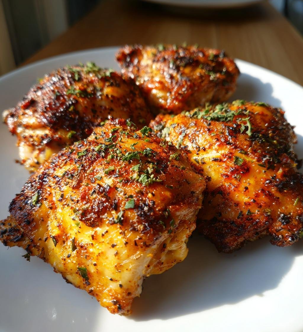 Crispy Air Fryer Chicken Thighs: Juicy & Perfectly Delicious - step by step