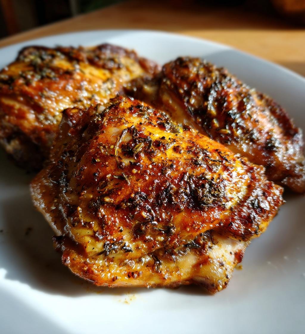 Baked Chicken Thighs Recipe Easy: Juicy & Crispy Perfection - step by step