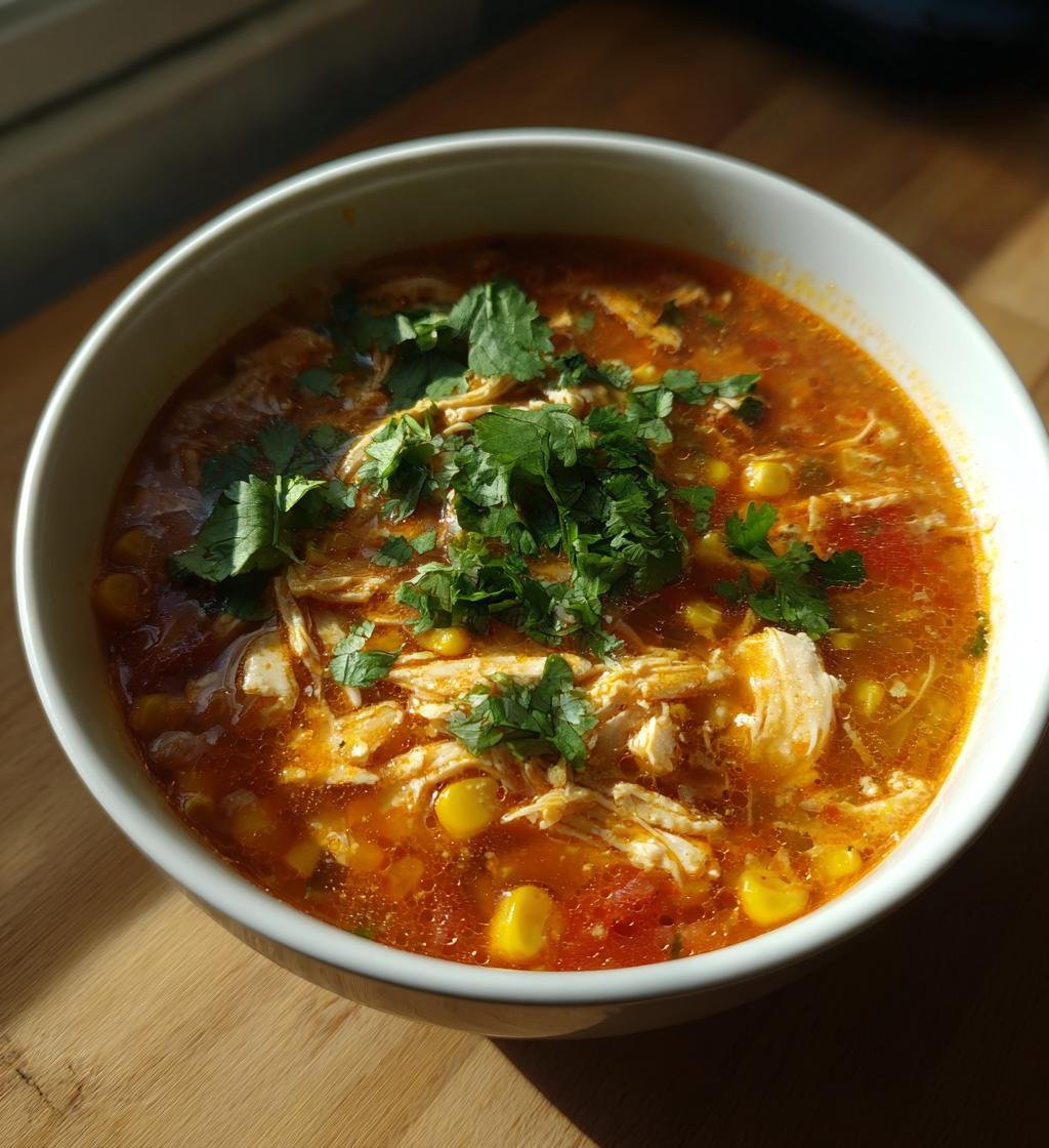 Slow Cooker Chicken Tortilla Soup - Easy and Delicious Comfort Food
