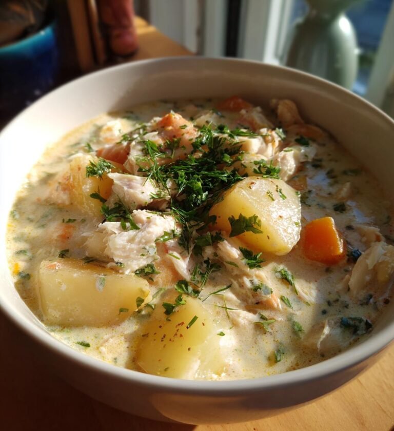 creamy fish chowder recipe