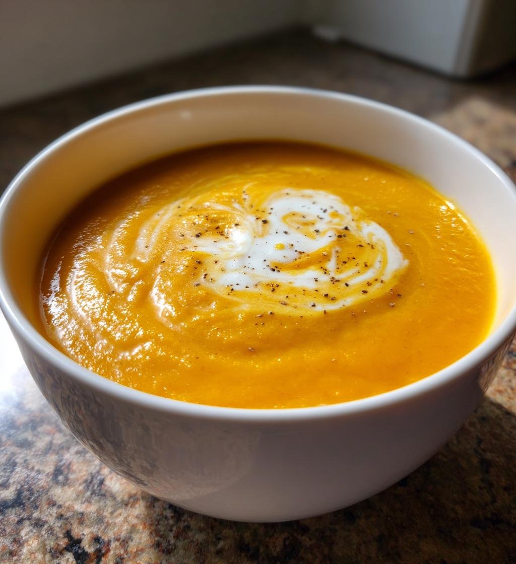 Creamy Butternut Squash Soup - Easy and Delicious Recipe
