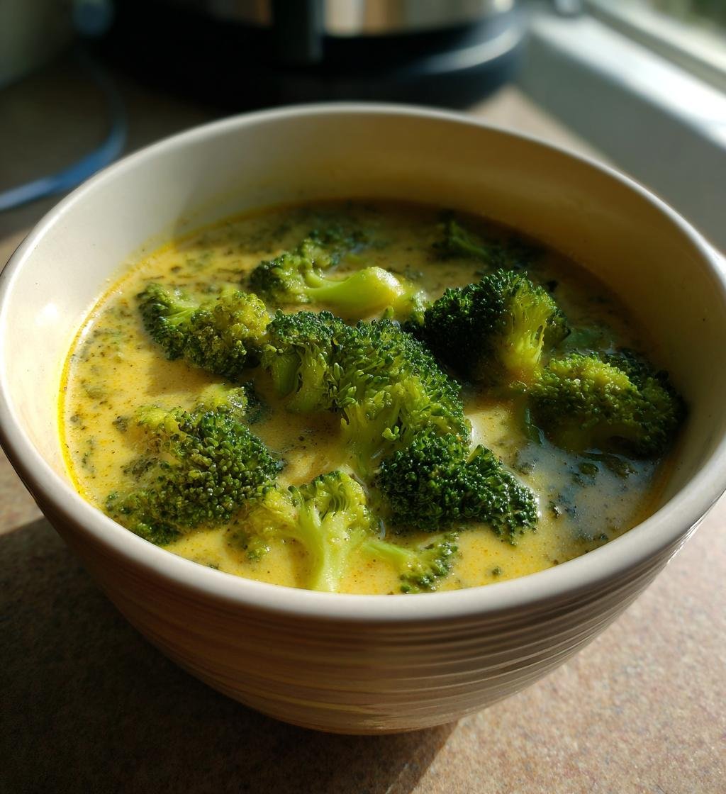 Creamy Broccoli Cheddar Soup - Easy, Delicious, and Homemade Comfort