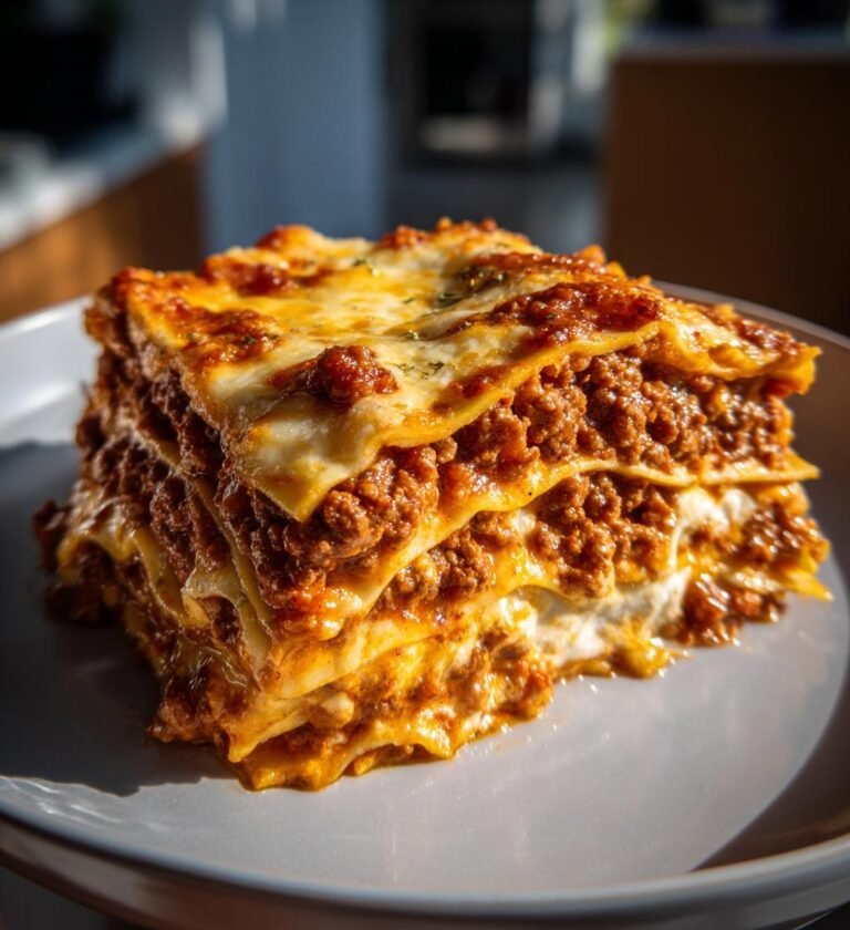 easy beef lasagna recipe
