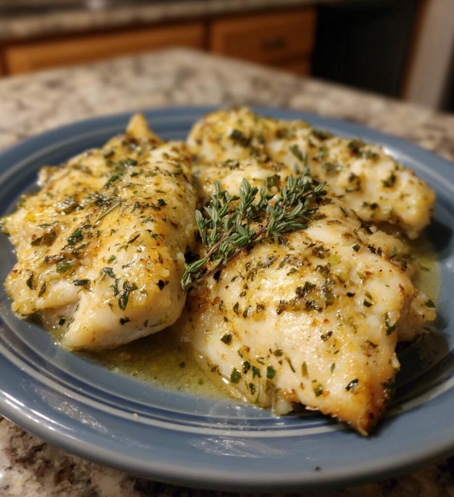 baked tilapia recipe lemon butter