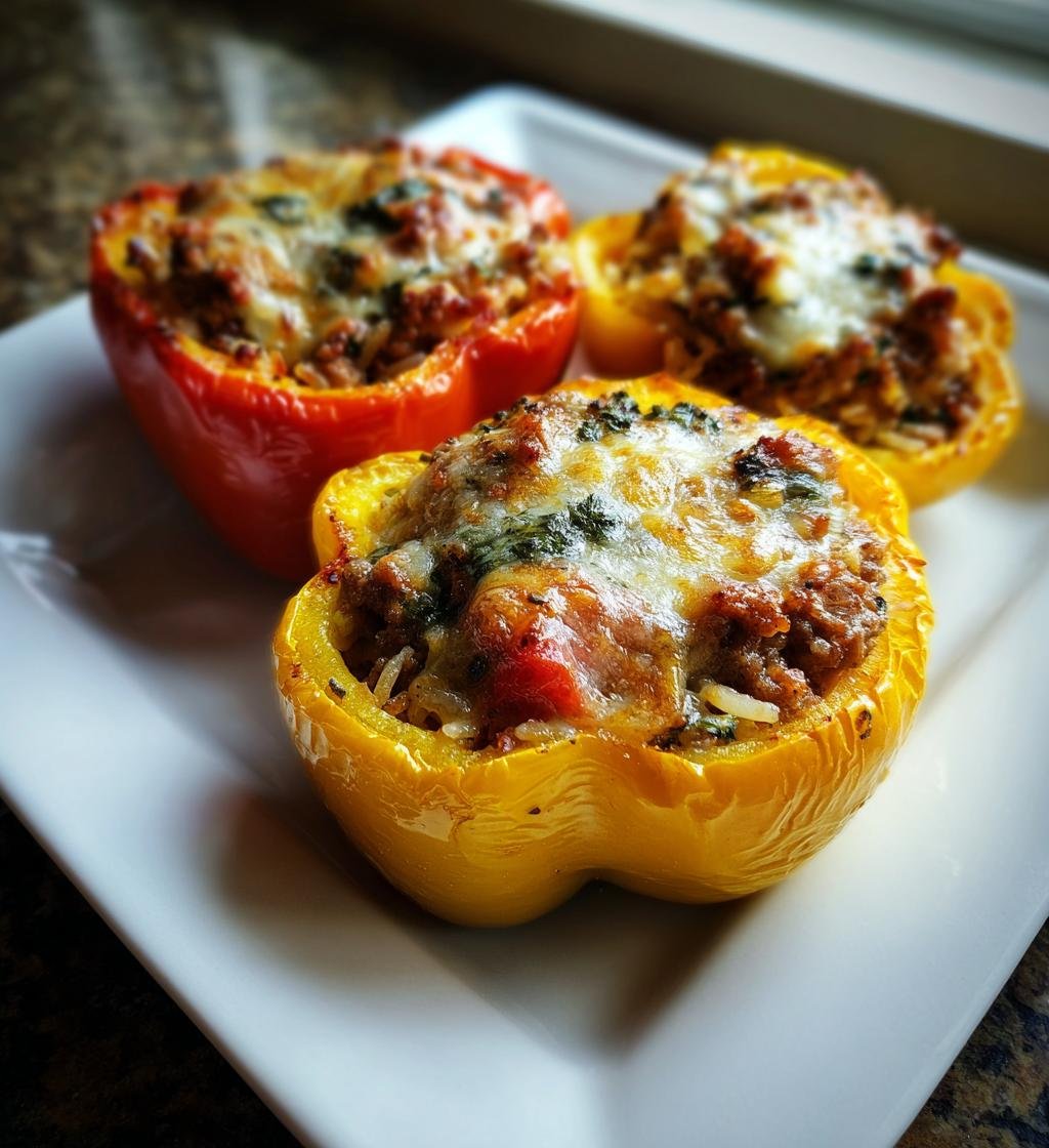 Baked Stuffed Bell Peppers: Easy and Delicious Comfort Food