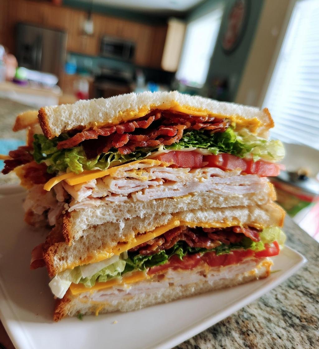 Homemade Club Sandwich Recipe: Easy, Juicy, and Delicious! - step by step