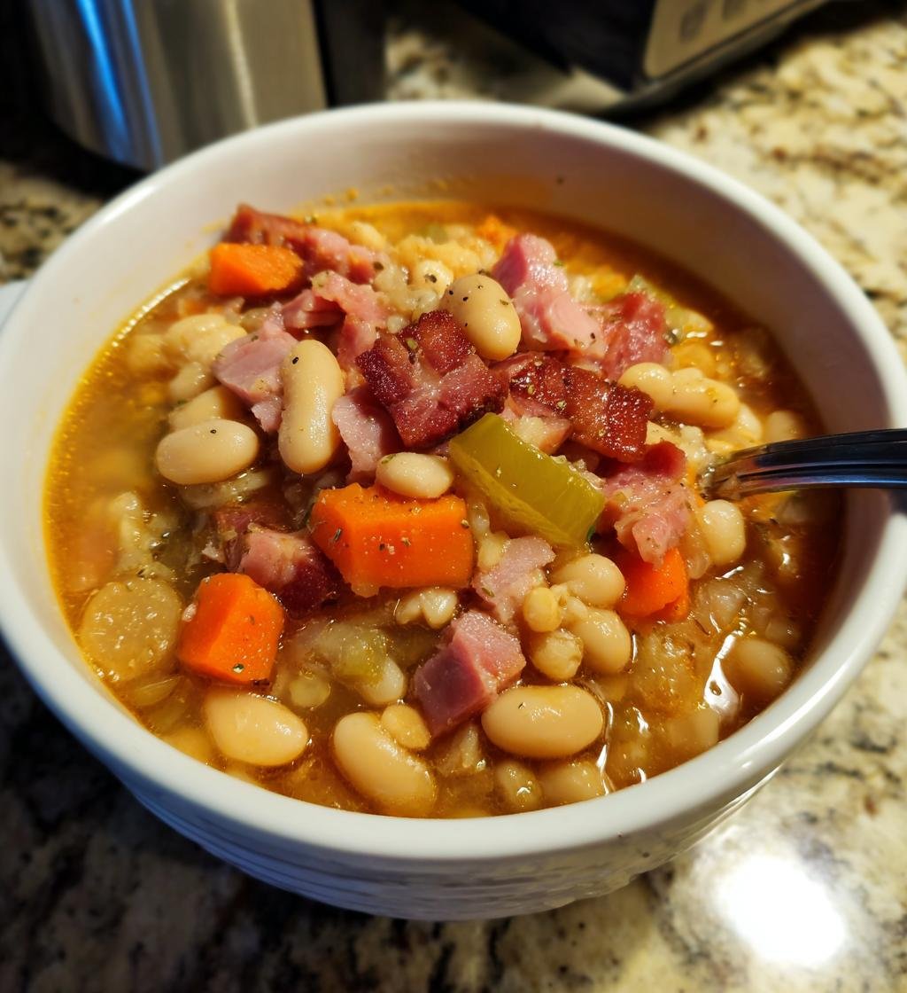 Slow Cooker Bean and Ham Soup: Easy, Delicious Comfort in a Bowl
