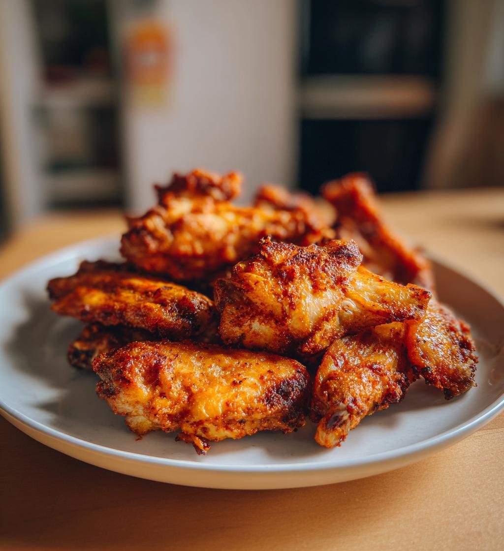 Air Fryer Chicken Wings Recipe - Perfectly Crispy & Delicious - step by step
